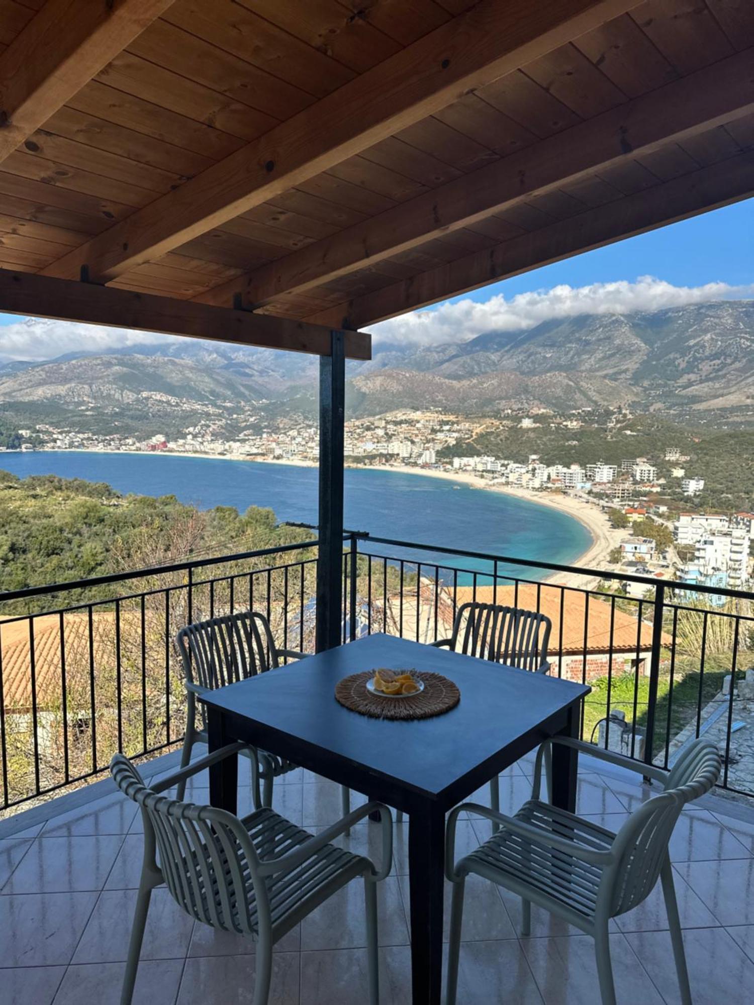 Hostel On The Hill - By Filikuri Beach Himarë Dış mekan fotoğraf